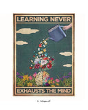 Lernen erschöpft den Geist niemals 