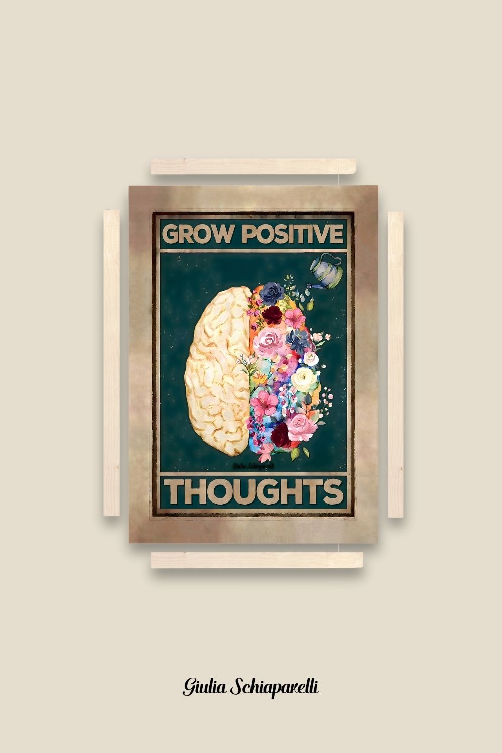 Cultive pensamientos positivos 