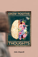 Cultive pensamientos positivos 