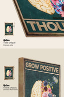 Cultive pensamientos positivos 