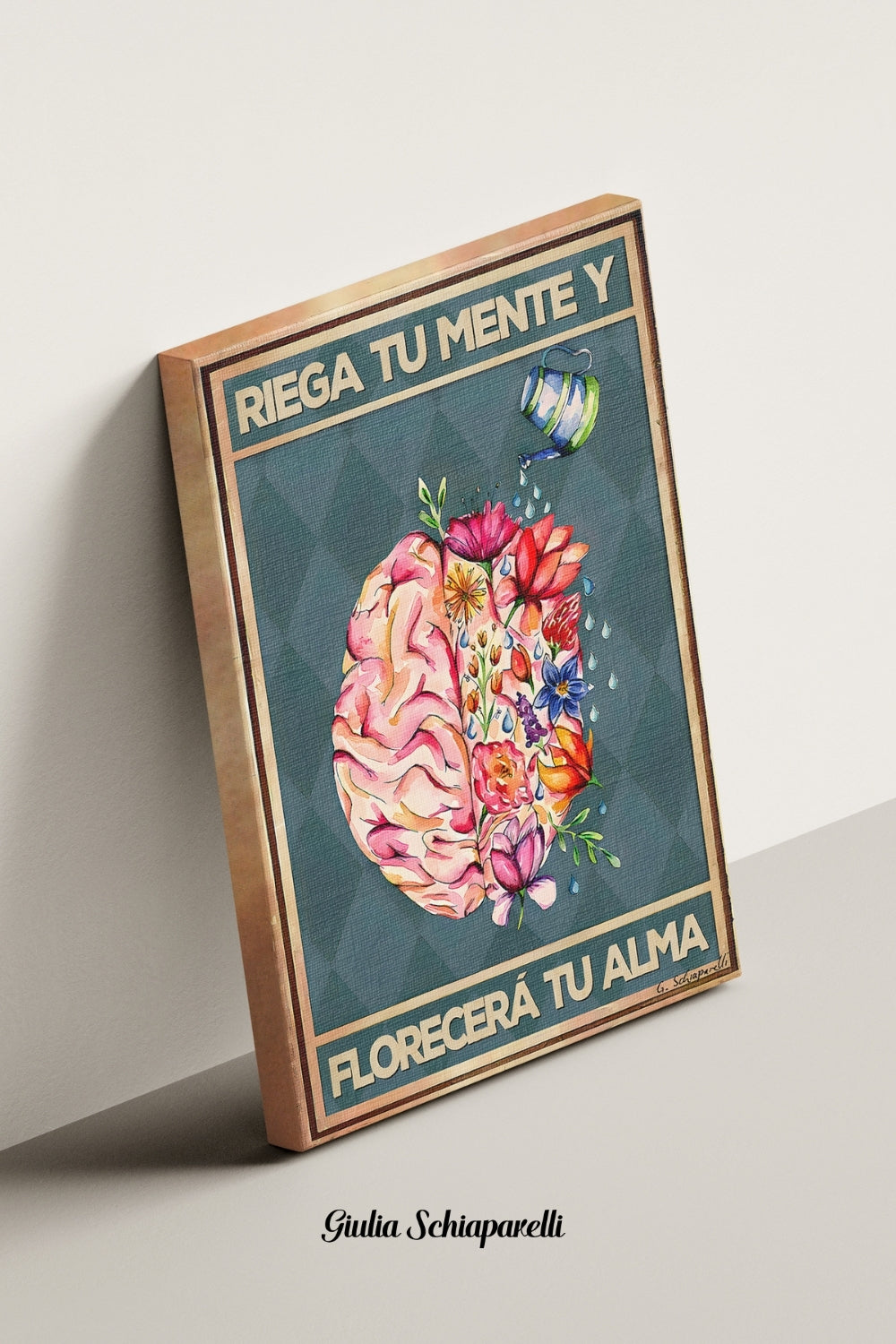 Riega tu mente y florecerá tu alma 