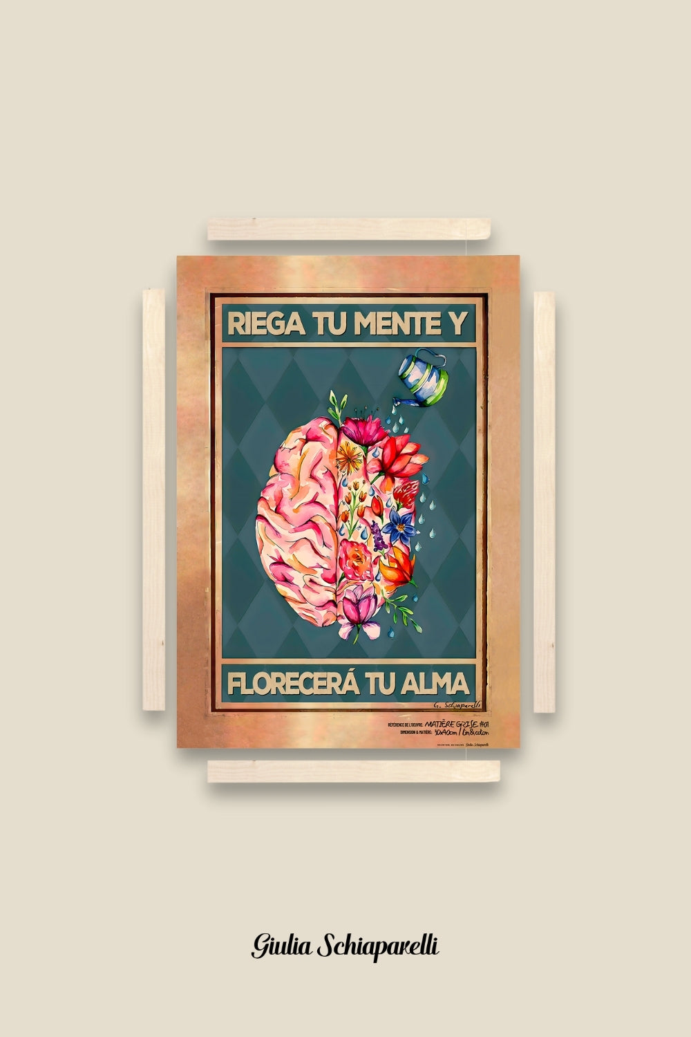Riega tu mente y florecerá tu alma 