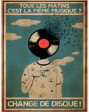 ¿Todas las mañanas es la misma música? ¡Cambia de disco! 