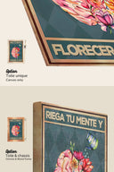 Riega tu mente y florecerá tu alma 