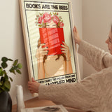 Books are the bees which carry the pollen from one to another mind — Crème & Sable