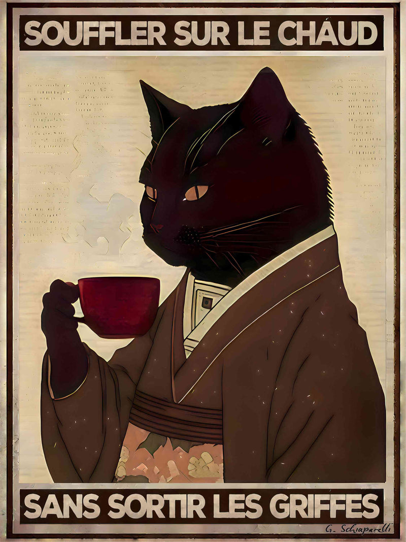 Auf das Heiße pusten, ohne die Krallen auszufahren 