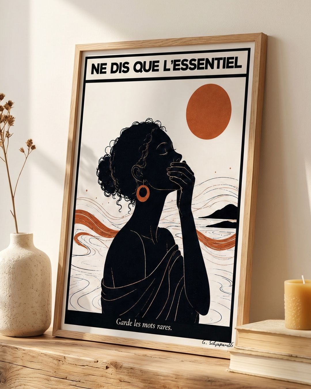 Say only what is essential, keep words rare 