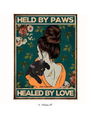 Von Pfoten gehalten, durch Liebe geheilt 