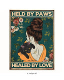 Von Pfoten gehalten, durch Liebe geheilt 