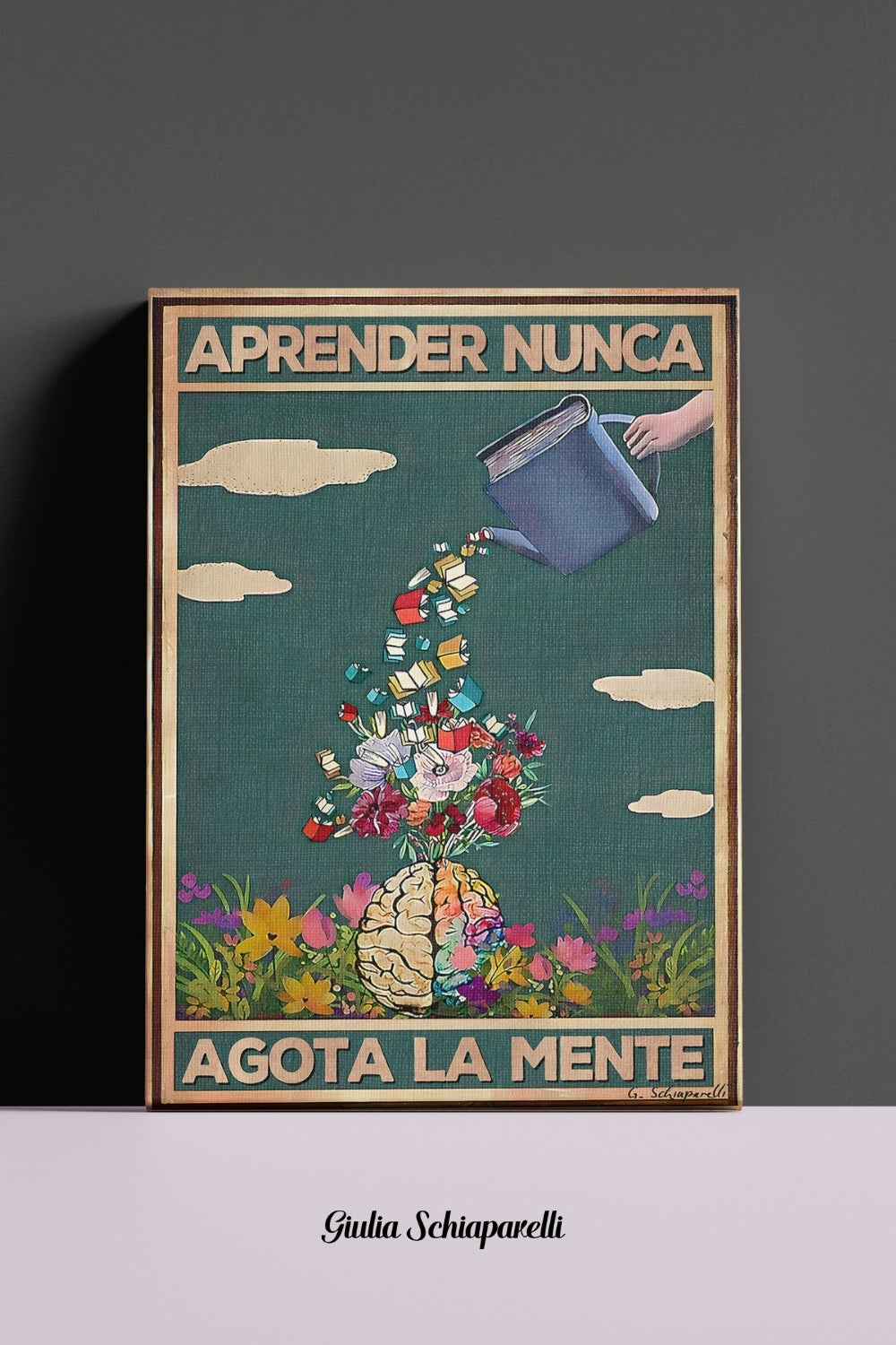 Aprender nunca agota la mente 