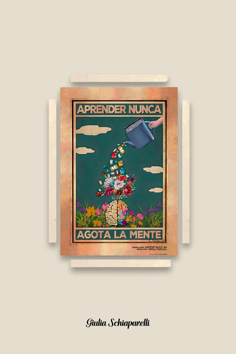 Aprender nunca agota la mente 