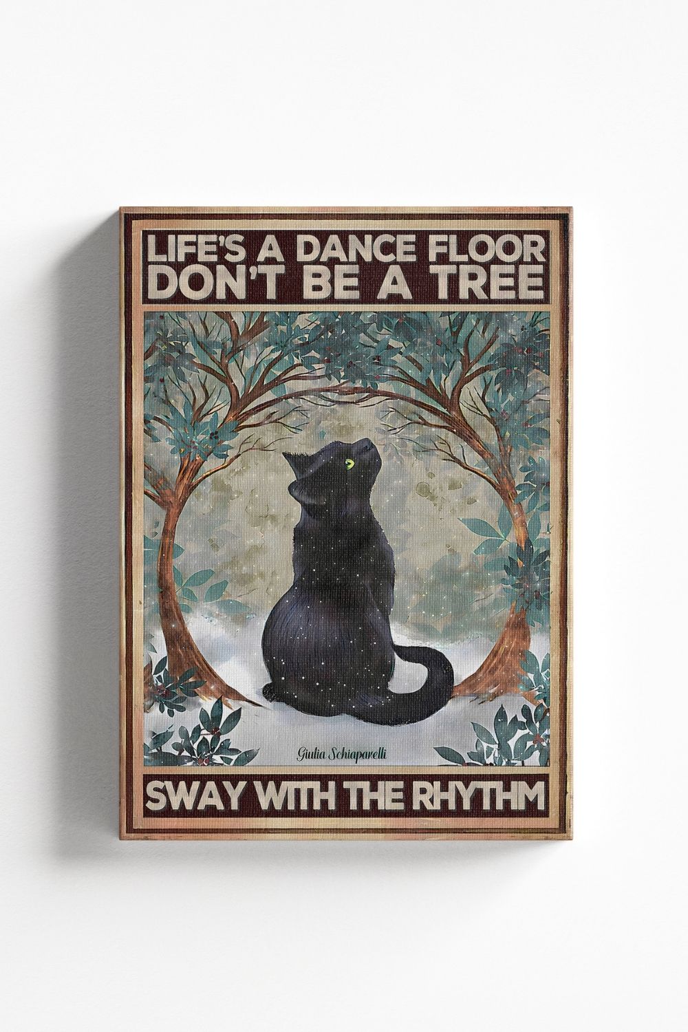 La vida es una pista de baile, no seas un árbol, muévete con el ritmo 