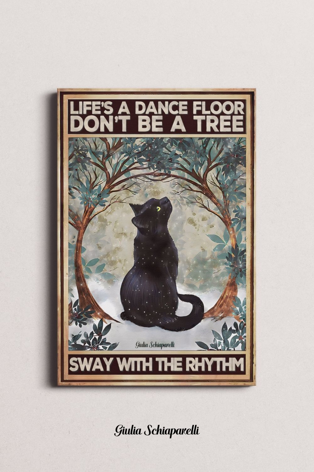 La vida es una pista de baile, no seas un árbol, muévete con el ritmo 