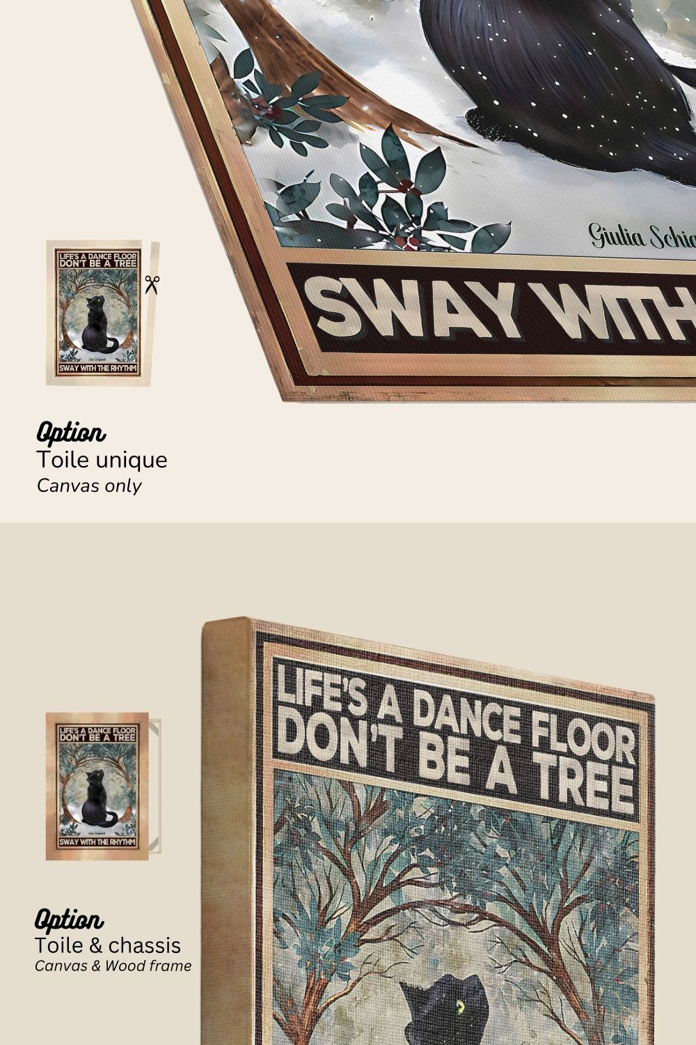 La vida es una pista de baile, no seas un árbol, muévete con el ritmo 