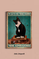 Mi gato no tiene dueño, tiene admiradores 