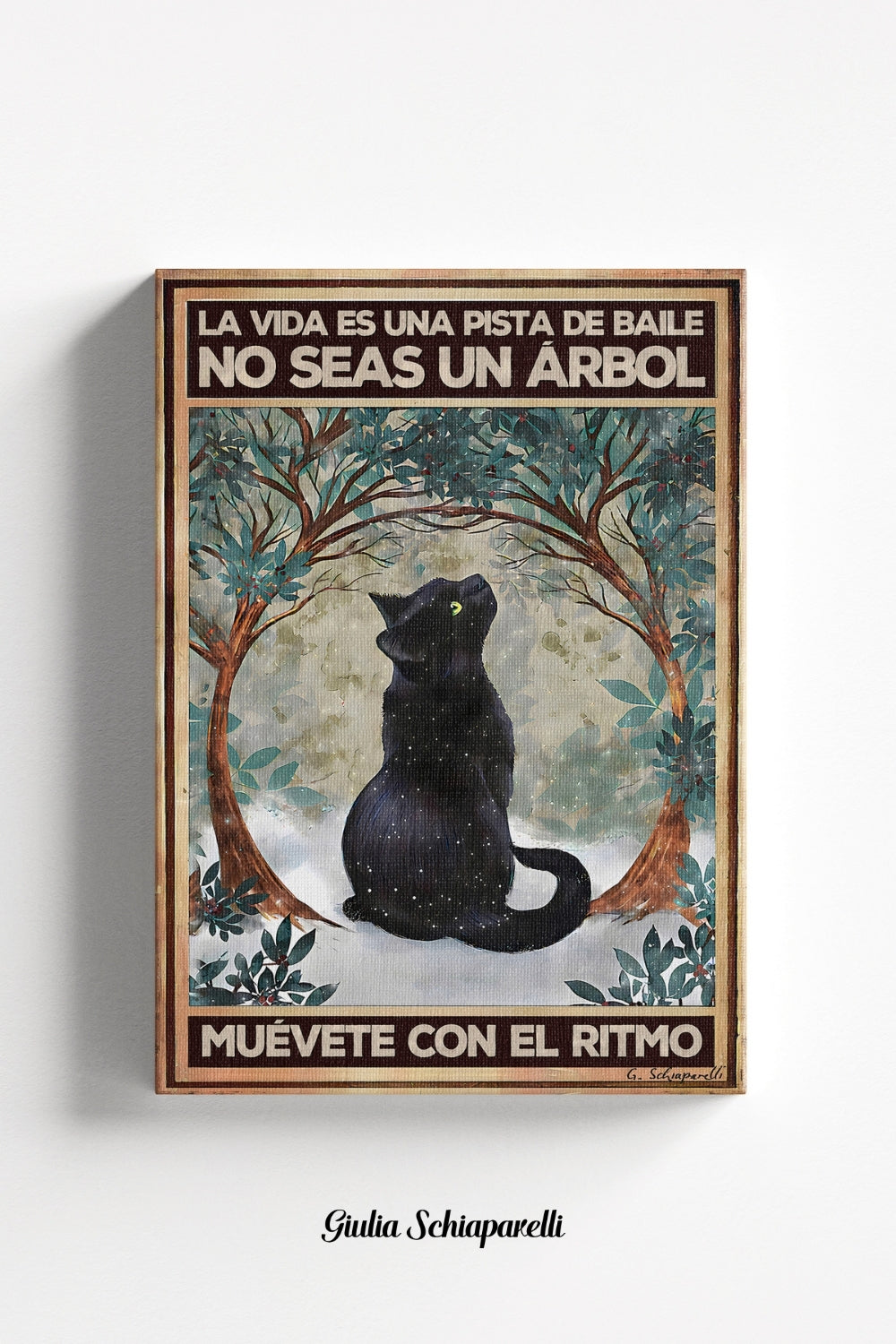 La vida es una pista de baile. No seas un árbol, muévete con el ritmo 