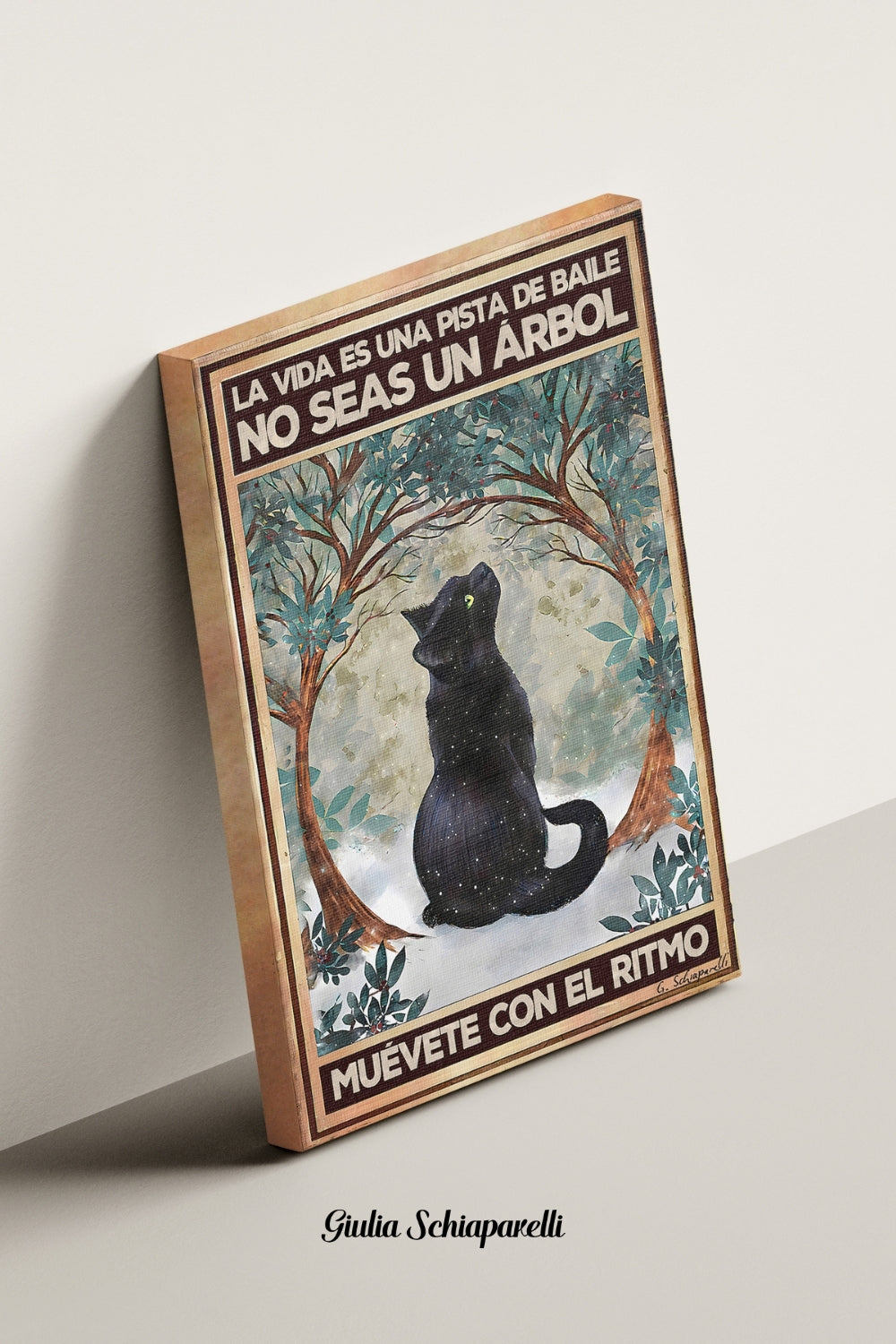 La vida es una pista de baile. No seas un árbol, muévete con el ritmo 