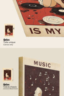 La música es mi escape 