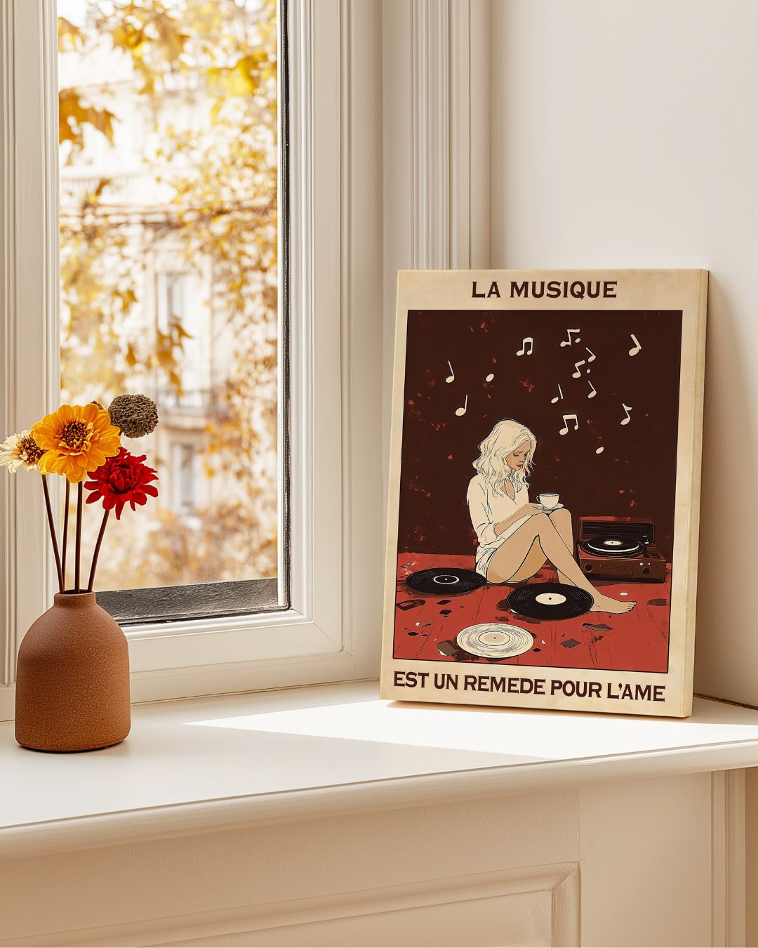 Music is a remedy for the soul 