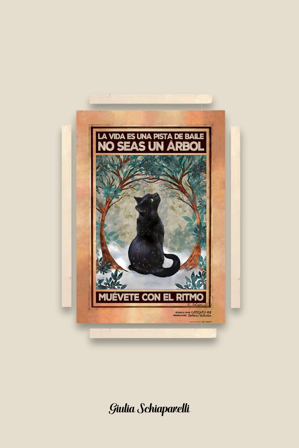 La vida es una pista de baile. No seas un árbol, muévete con el ritmo 