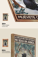 La vida es una pista de baile. No seas un árbol, muévete con el ritmo 
