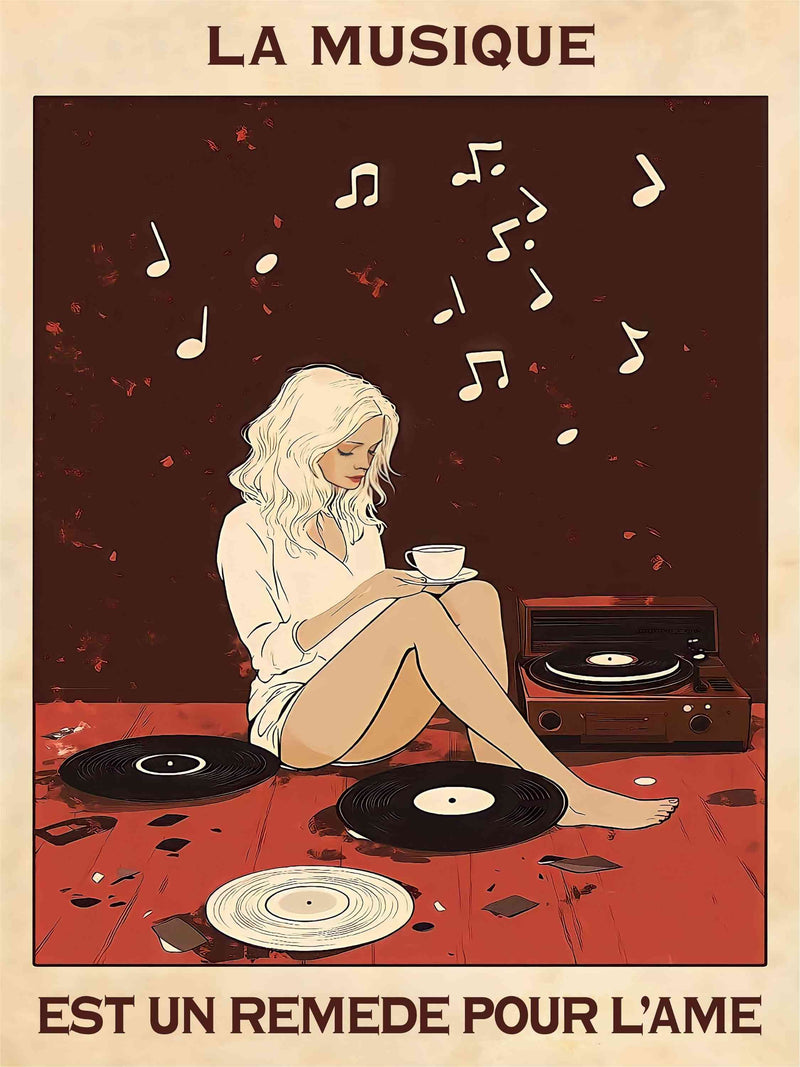 Musik ist ein Heilmittel für die Seele 