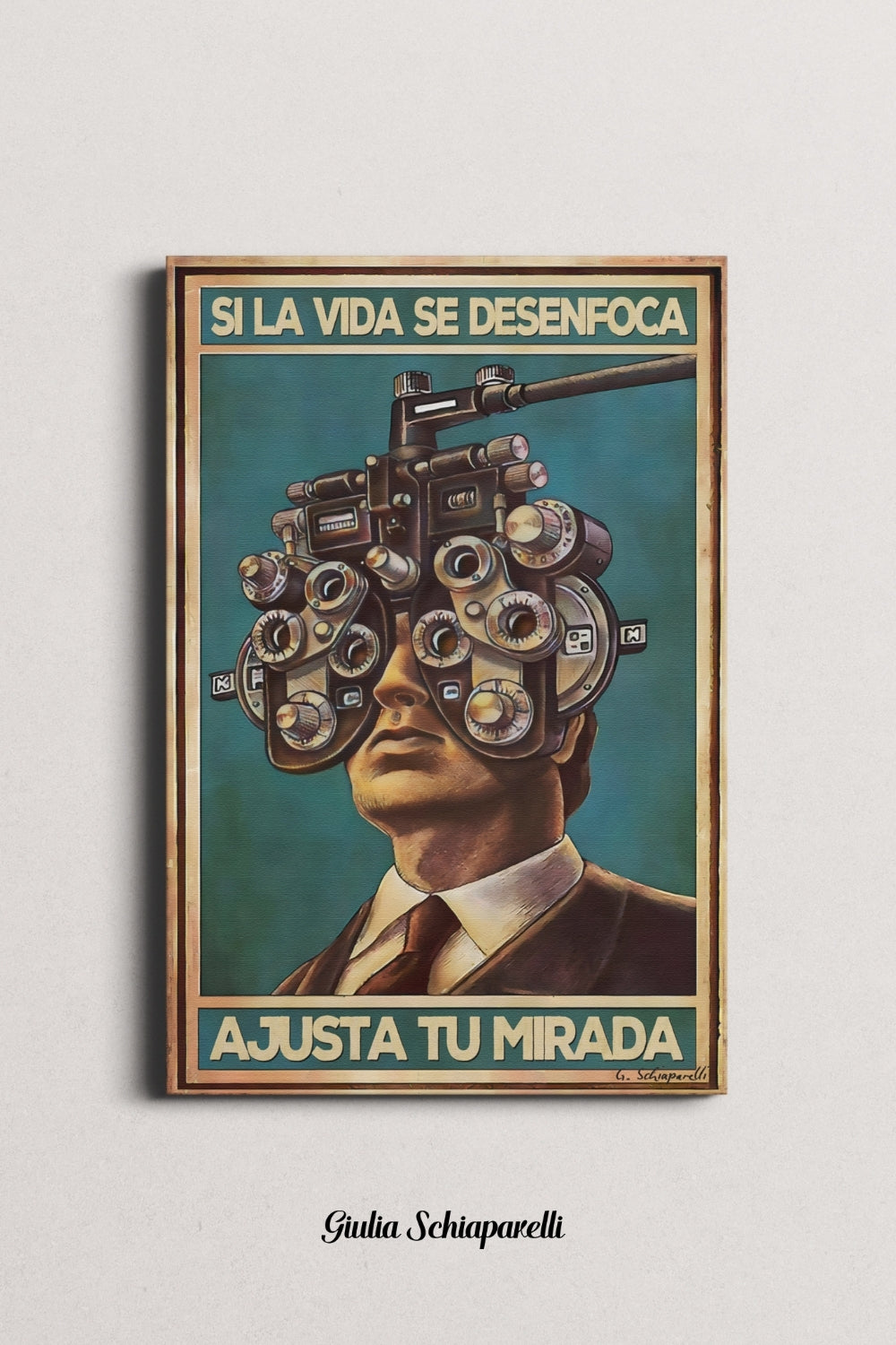 Si la vida se desenfoca, ajusta tu mirada 