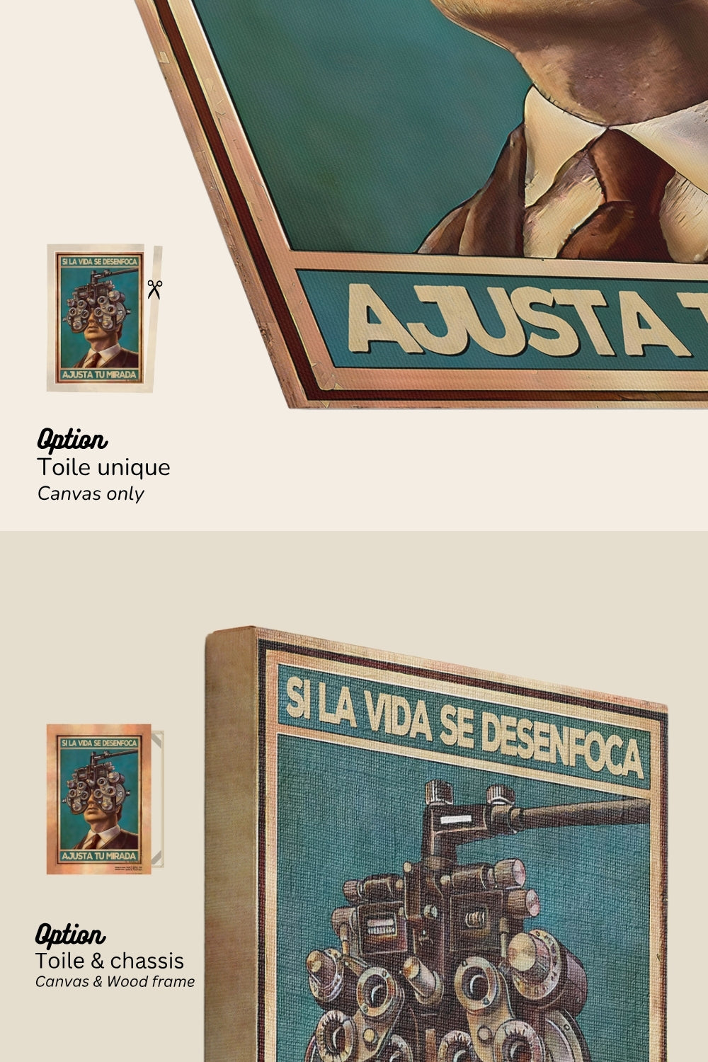 Si la vida se desenfoca, ajusta tu mirada 
