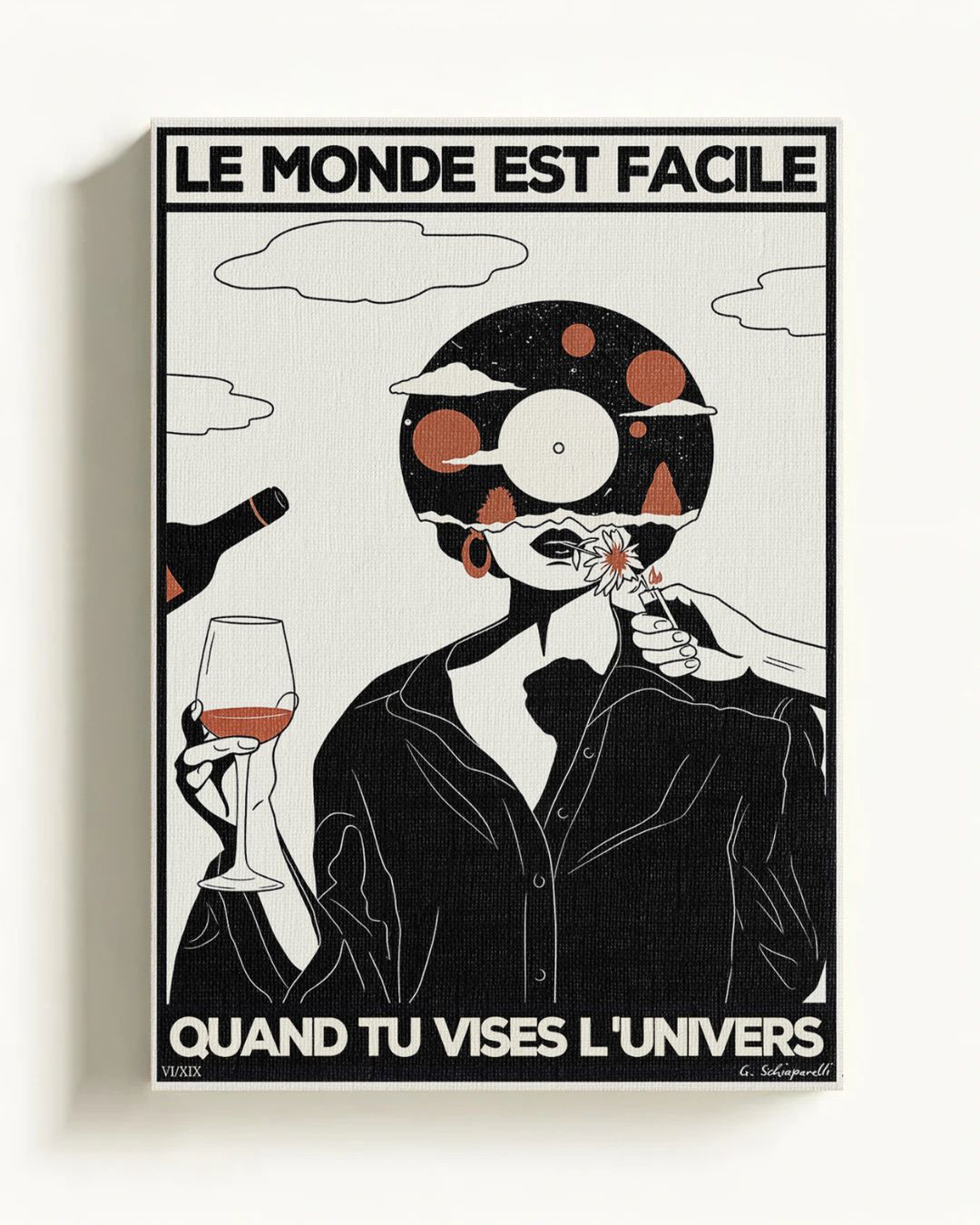Le monde est facile quand tu vises l'Univers