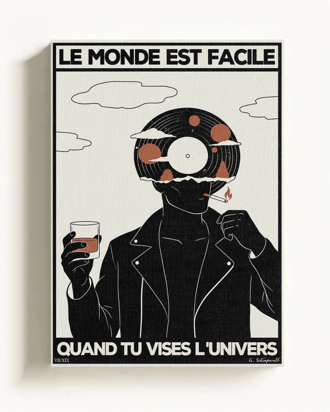 Le monde est facile quand tu vises l'Univers
