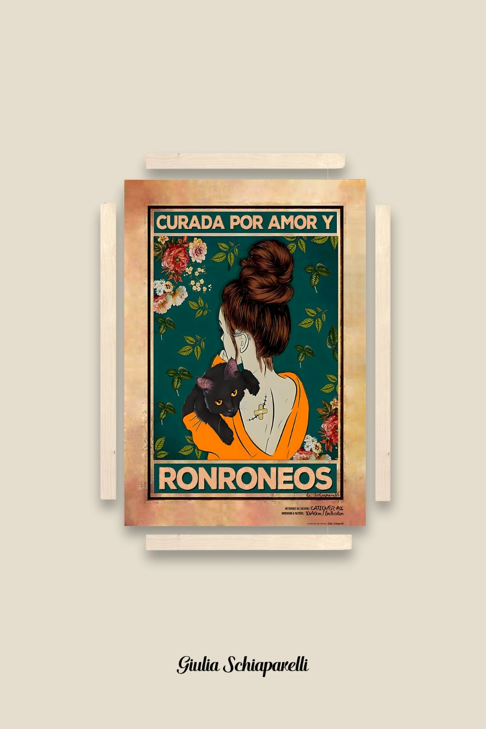 Curada por amor y ronroneos