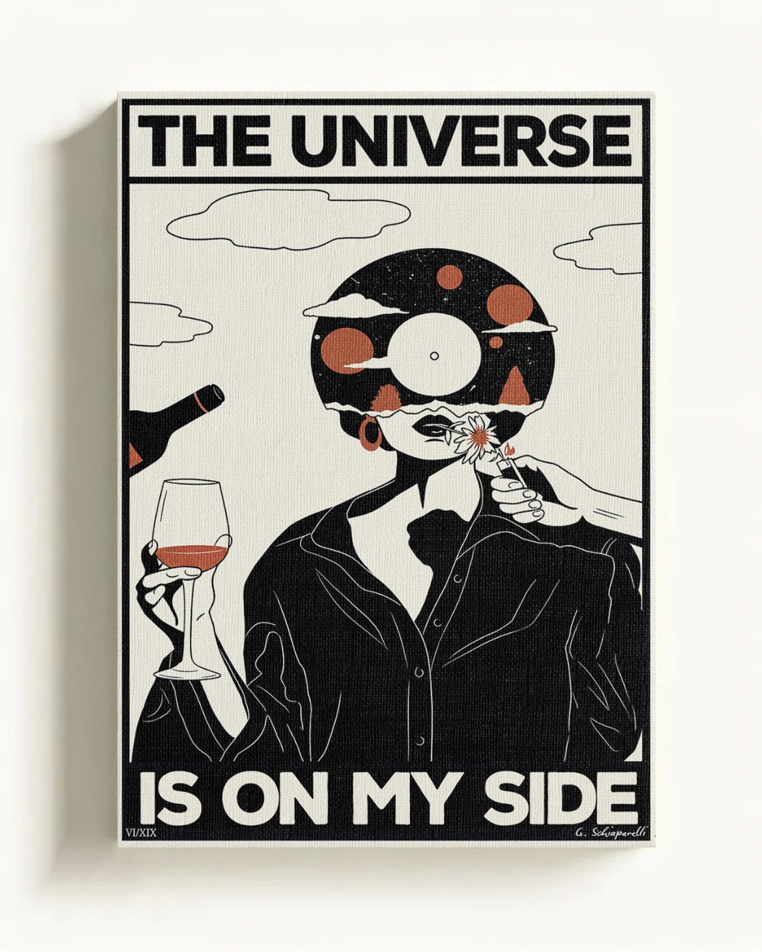 The universe is on my side