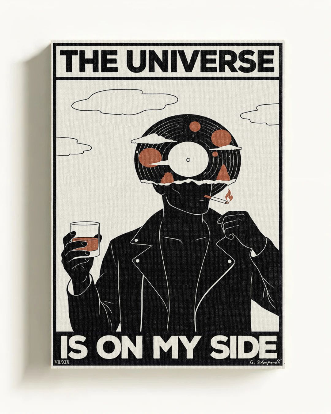 The universe is on my side
