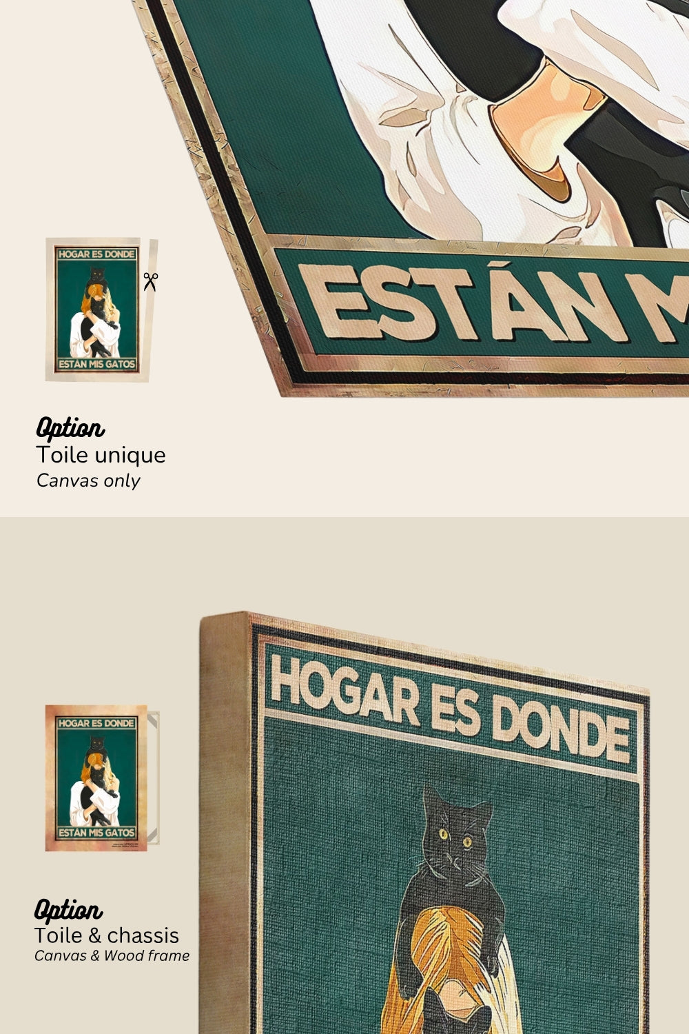 El hogar es donde están mis gatos 