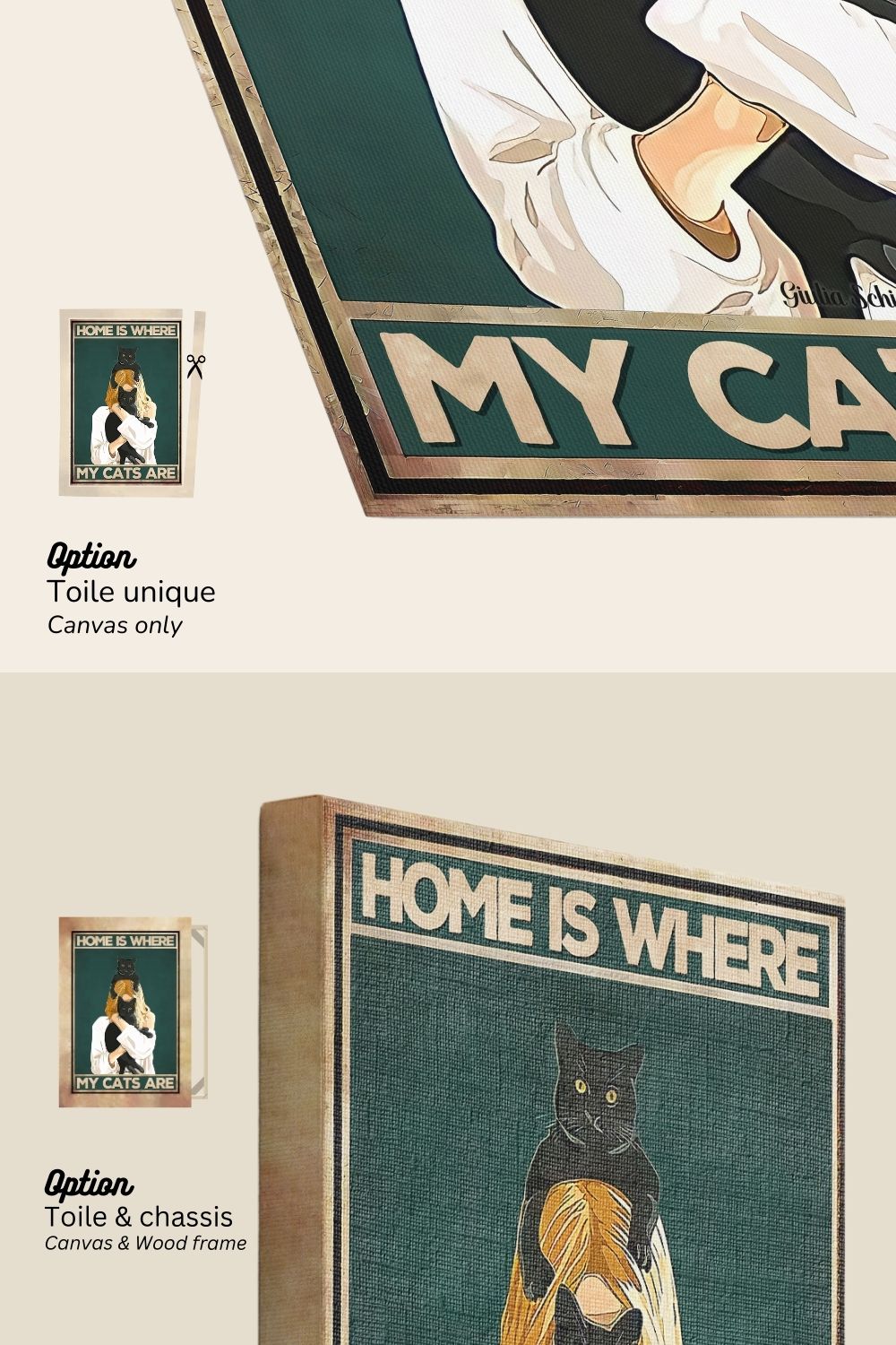 El hogar es donde están mis gatos 