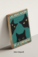 Las ideas nacen de la curiosidad 