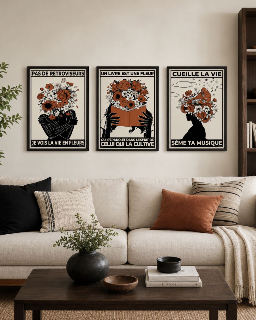 Geen achteruitkijkspiegels, ik zie het leven in bloemen 