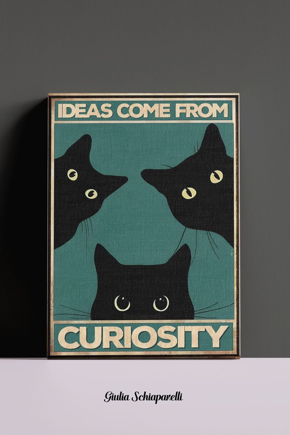 Las ideas provienen de la curiosidad 