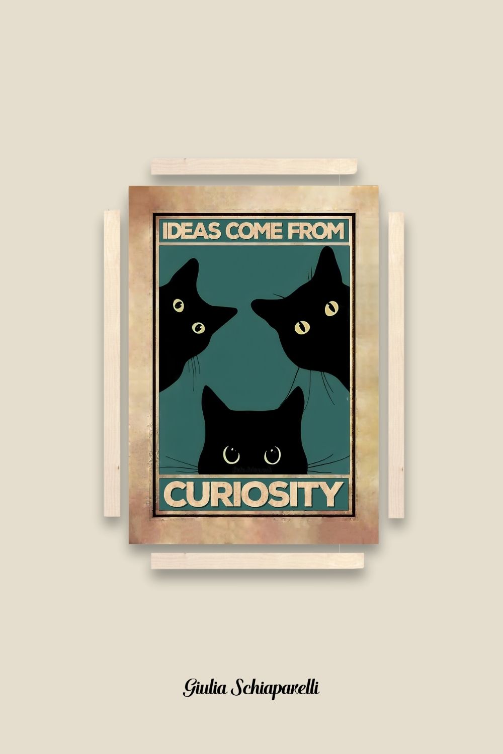 Las ideas provienen de la curiosidad 