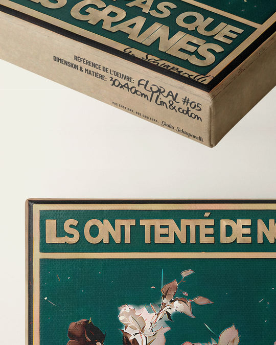 Ils ont tenté de nous enterrer, mais ils ne savaient pas que nous étions des graines