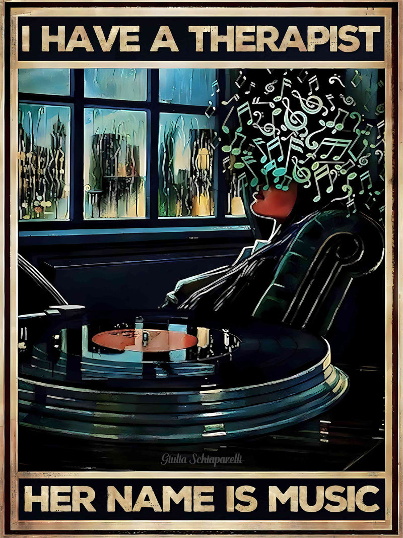 Ich habe eine Therapeutin, ihr Name ist Musik 