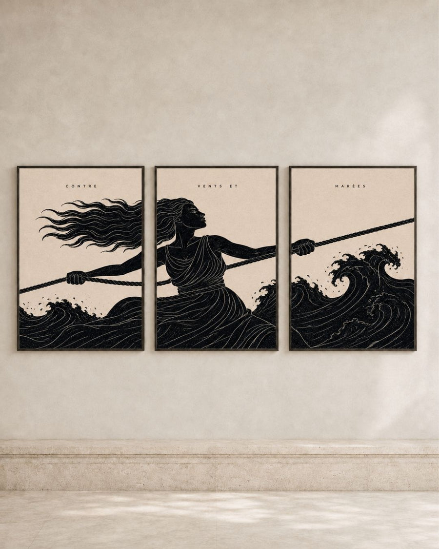 Triptyque — Tegen wind en getij 