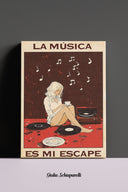 La música es mi escape 