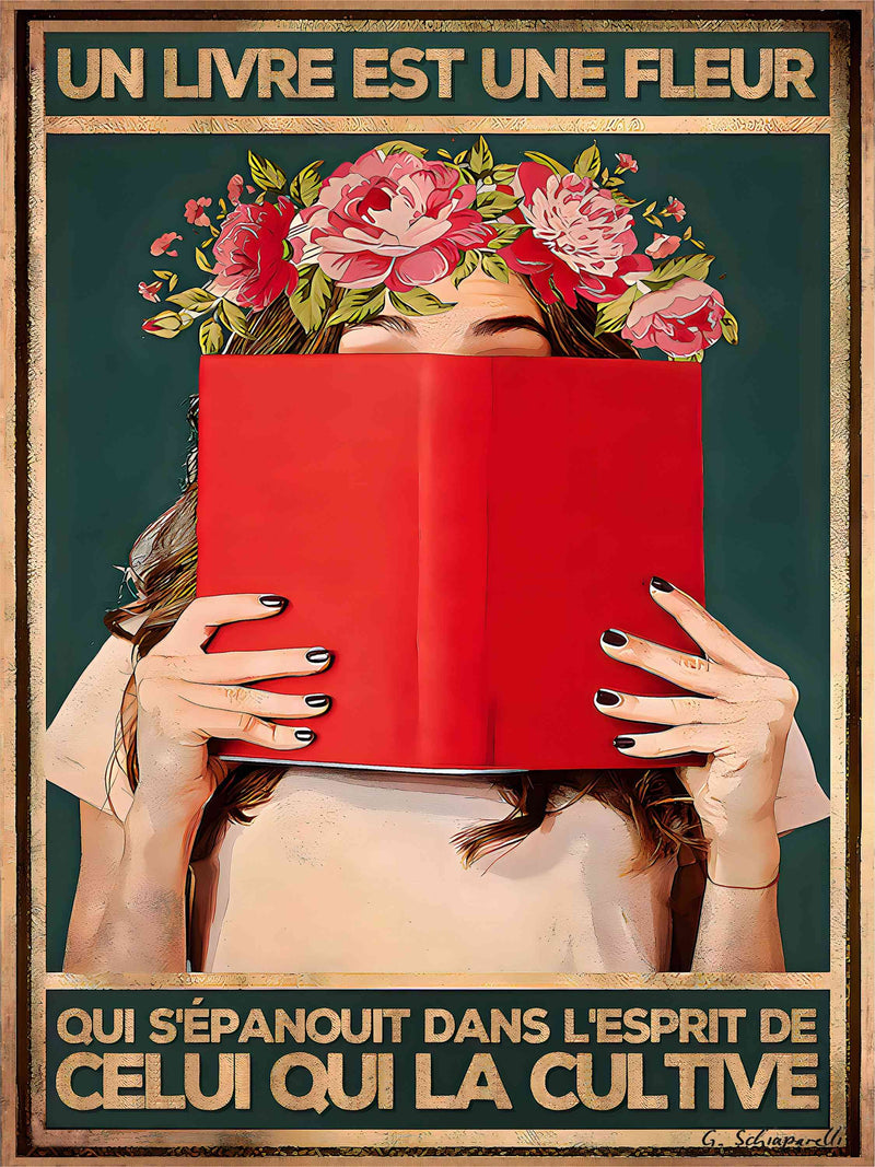 Ein Buch ist eine Blume, die im Geist dessen erblüht, der sie kultiviert. 