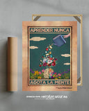 Aprender nunca agota la mente 