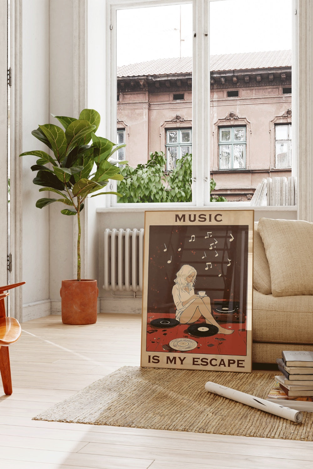 La música es mi escape 