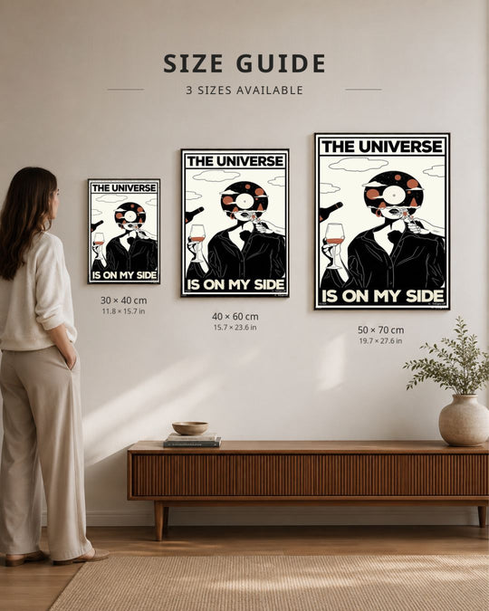 The universe is on my side