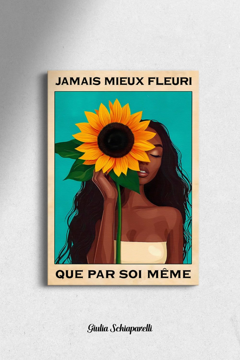 Nunca mejor florecido que por sí mismo 