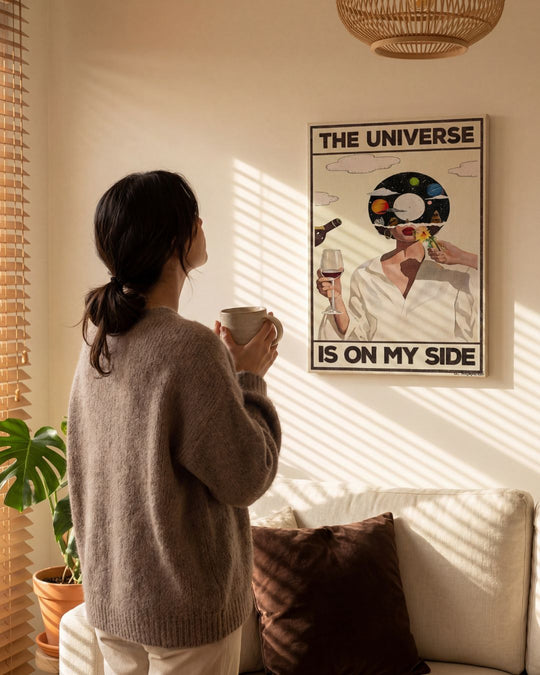 The universe is on my side