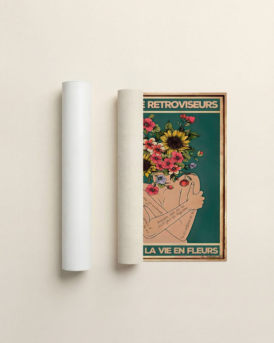 Sin retrovisores, veo la vida en flores 